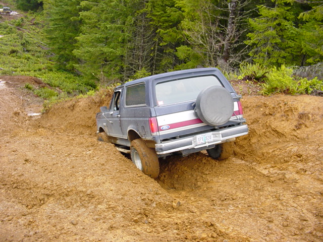 Down the ruts