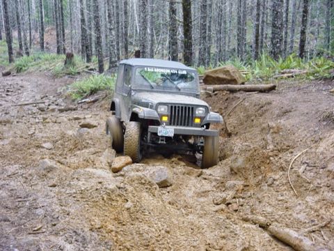 1989 Ford Bronco - Here comes Frank to the same spot