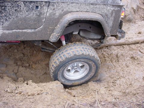 1989 Ford Bronco - Awesome droop