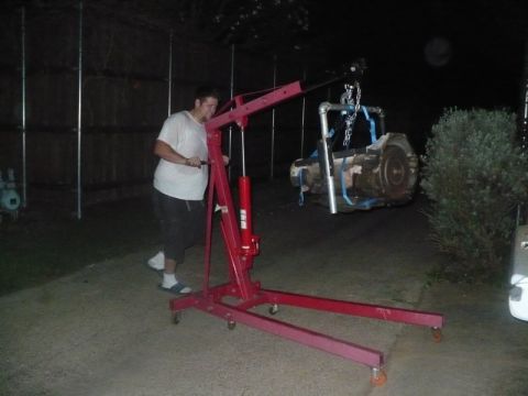 1995 Ford Bronco - on the lift swingin....