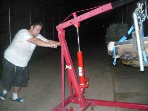 1995 Ford Bronco - swingin some more, disregard the fella in the background