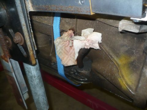 1995 Ford Bronco - My paper towel plugs, wife thought it was hilarious for some reason