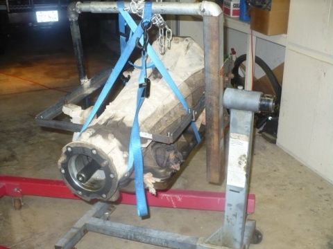 1995 Ford Bronco - on the stand different angle
