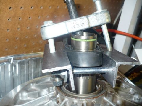 1995 Ford Bronco - Tool used to press a bearing onto a transmission component.