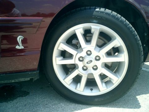 2004 Ford Crown Victoria - up close of new rims Rims Ford Explorer Sport Trac Limited 18x8 Tires BFG G-Force KDW 235/5/0/18 all 4