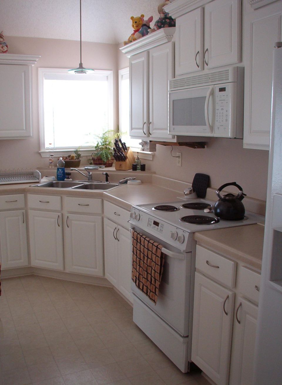 After about 5 years, we picked out some handles for the kitchen cabinets.  We don't like to rush into big decisions...