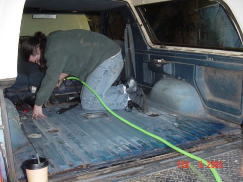 1989 Ford Bronco - More fun, Carpet is gone