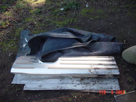 1989 Ford Bronco - Carpet in the dirt