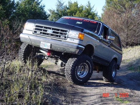 1989 Ford Bronco - Litle rampy