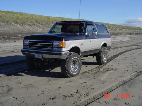 1989 Ford Bronco - Without the dog