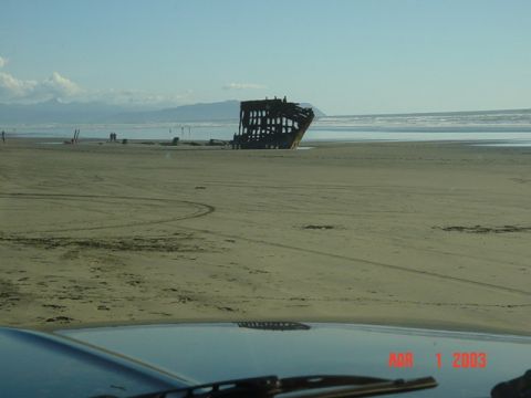 1989 Ford Bronco - The ship at Ft. Stevens