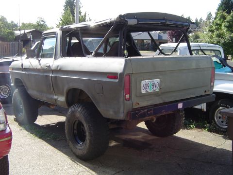 1978 Ford Bronco - Last shot 5 lugged
