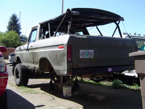 1978 Ford Bronco - It's out