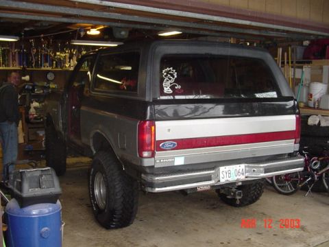 1989 Ford Bronco - Might have to try this in the summer
