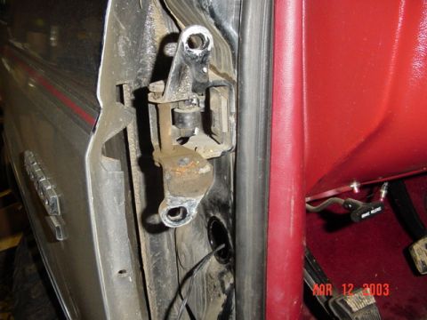 1989 Ford Bronco - Very Bad top hinge