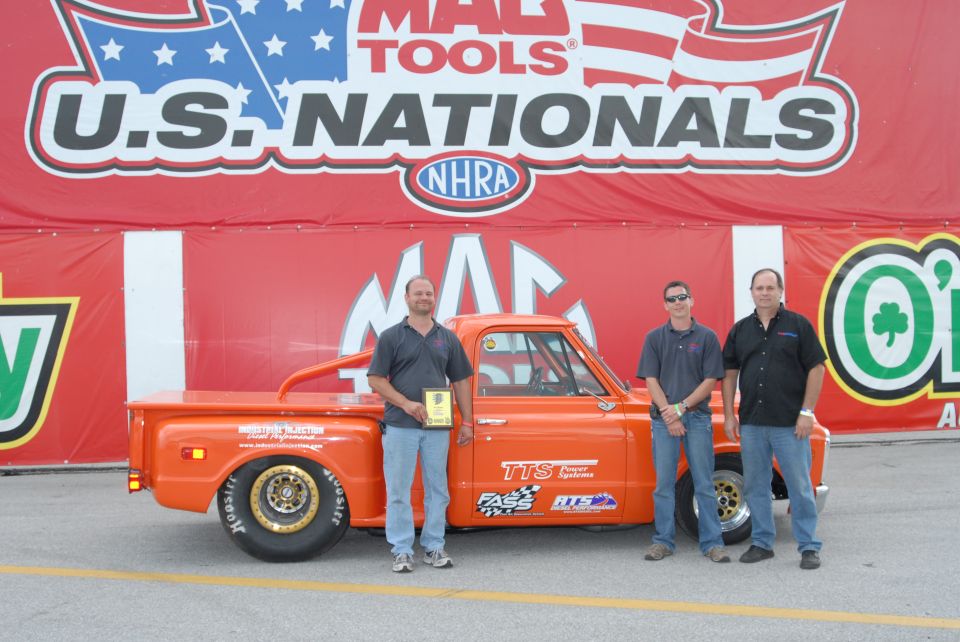 Chris Calkins "Orange Crush Racing" AirWerks Pro Street winner