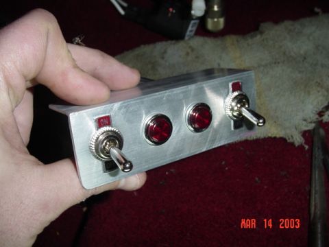 1989 Ford Bronco - I spent some time making this today, It will be the new switch for the fog lights and probably for rock lights, gotta figure out where it g…