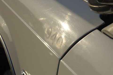 1991 Ford Crown Victoria LTD - Numbers '940' are faintly visible on the fender of a car, possibly a model identifier.