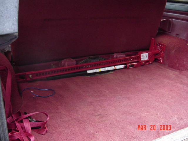 I put my new Hi-Lift here...