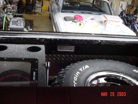 1989 Ford Bronco - Another shot of all the stuff crammed in the back
