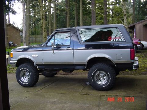 1989 Ford Bronco - All ready for TSF