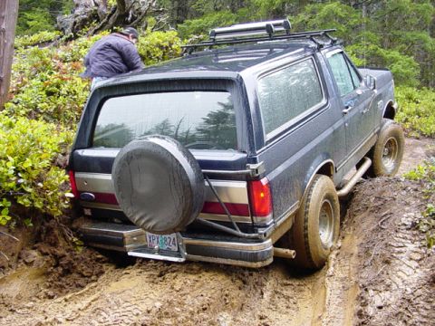 1989 Ford Bronco - Rear shot (Frank)