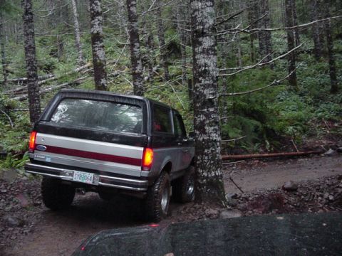 1989 Ford Bronco - Tight corner (Frank)