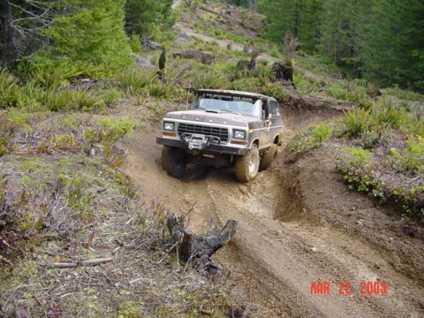 1989 Ford Bronco - Jon has no problems since he has lockers