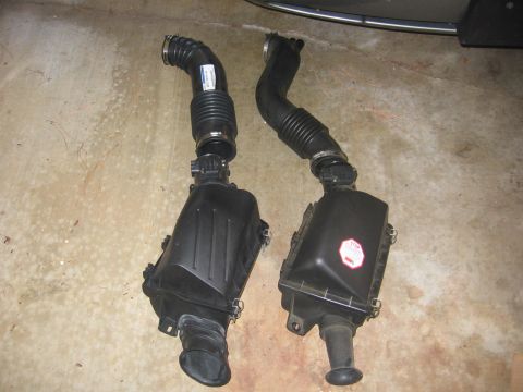 2000 Ford Crown Victoria - check out that difference. no wonder it gives you horsepower...