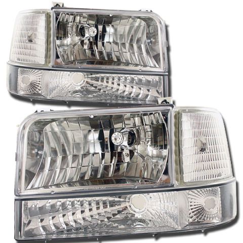 1990 Ford Bronco - A pair of aftermarket headlights are shown, likely for a truck or SUV.