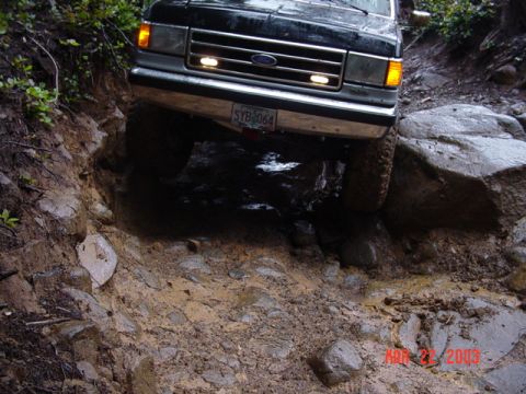 1989 Ford Bronco - Pucker time