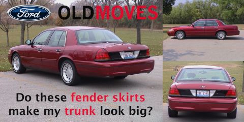 2000 Ford Crown Victoria - Do These Fender Skirts Make My Trunk Look Big?
