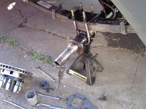 1978 Ford Bronco - Tearing it all apart again because the brake pads wont fit
