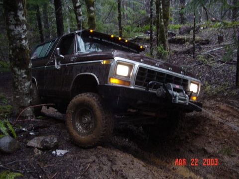 1989 Ford Bronco - Time to winch out