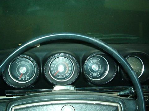 1968 Ford Ranchero - dash in good shape