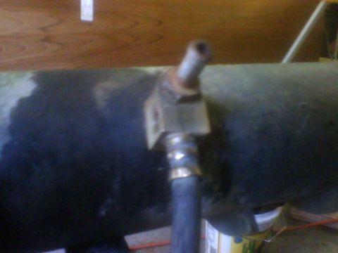 1993 Ford Bronco - This photo shows a part of a fuel tank with a hose fitting, not a 1993 Ford Bronco.