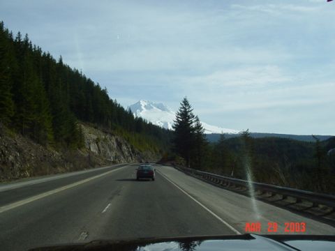 1989 Ford Bronco - Heading up Mt. Hood