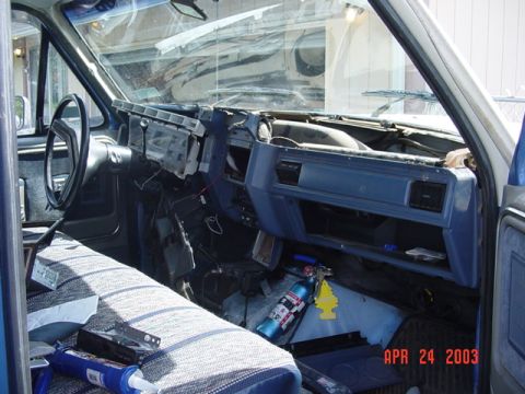1989 Ford Bronco - Todds interior