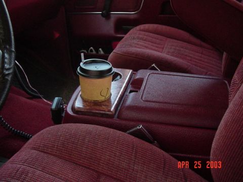 1989 Ford Bronco - Console modification