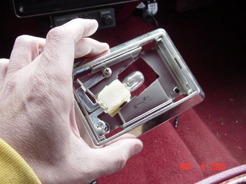 1989 Ford Bronco - My old dome light