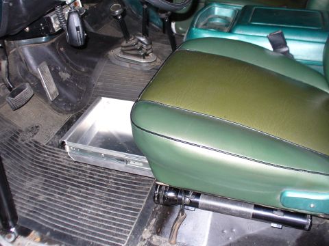 Slide out storage - 1978 Ford Bronco