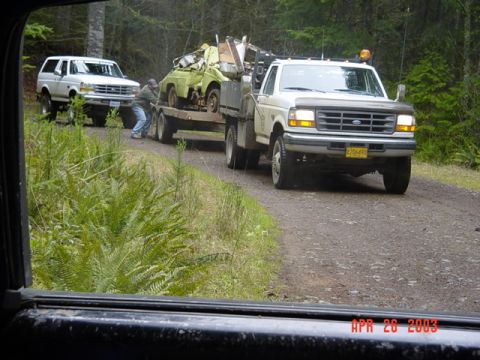 1989 Ford Bronco - Heading back to the SOLV area to drop off all the stuff we picked up