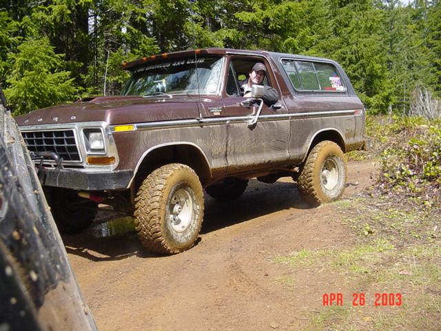 Jon after a gooey hillclimb
