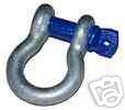 1991 Ford Bronco - A shackle, a metal loop with a threaded pin, is shown in a close-up view.