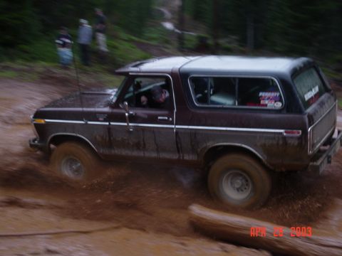 1989 Ford Bronco - Jonny in reverse