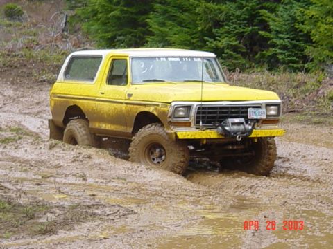 1989 Ford Bronco - Steve is playing also