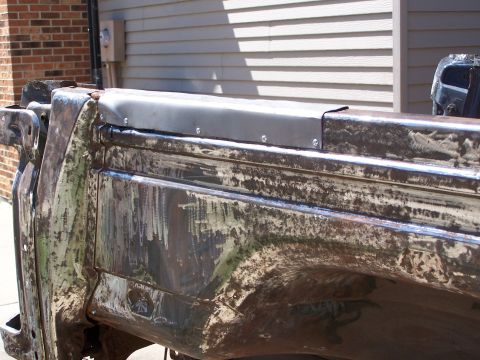 1986 Ford Bronco - Upper rail repair
