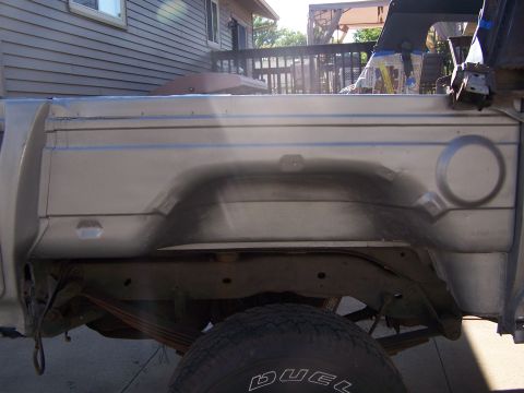 1986 Ford Bronco - Mor pics of the Outer Tub