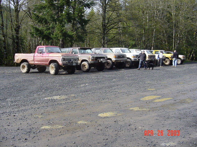 Our little wheeling group