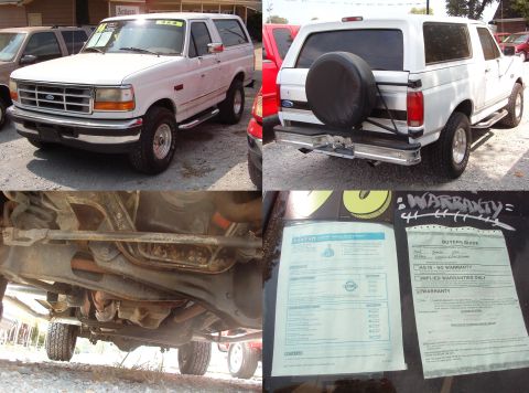 1983 Ford Bronco - '96 XLT Bronco for sale on 9-3-7 For more free info, enter the VIN here: http://www.fleet.ford.com/maintenance/vin_tools/default.asp